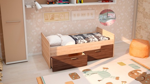 Детская Кровать Умка