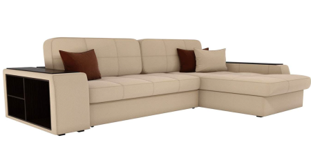 Диван Угловой Брюссель Ш-2600 х Г-1750 х В-950 мм/Спальное место Ш-1500 х Г-2000 мм/Разные Цвета